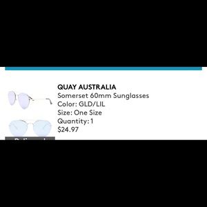 Quay Australia Sunglasses